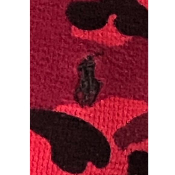 RALPH LAUREN Red Camo Thermal Camouflage Jersey Top ~ Men's Size MEDIUM - Picture 4 of 5